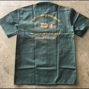10 Deep x Dickies Workman Button Up Olive Supreme